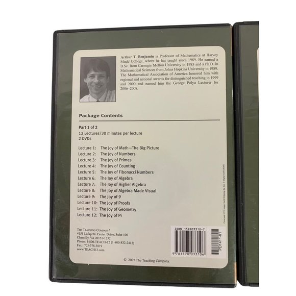 The Great Courses: The Joy of Mathematics DVD Book Set - Picture 6 of 13